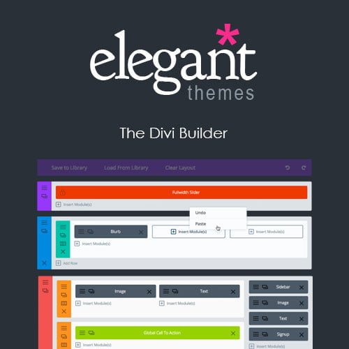 Elegant Themes The Divi Builder - Themenvato