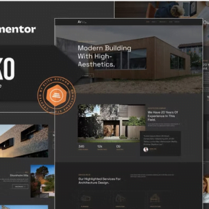 Arko - Architecture Elementor Template Kit