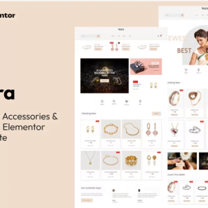 Nara - Jewelry Accessories Store Template Kit