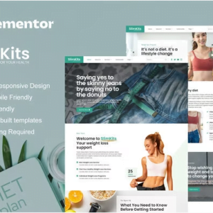 Slimkits - Weight Loss & Diet Program Elementor Template Kit