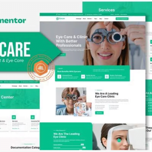 yecare - Optometrist & Eye Care Elementor Template Kit