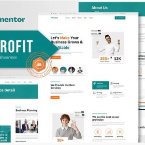 Wiprofit - Consulting Business Elementor Template Kit