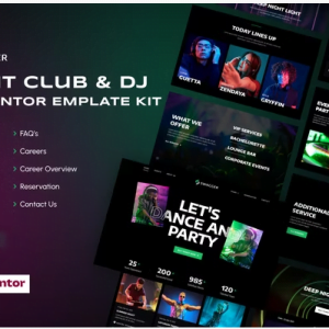 Swagger | Night Club & DJ Elementor Template Kit