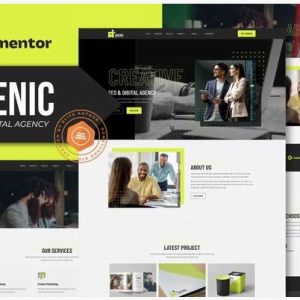 Agenic - Creative SEO & Digital Agency Elementor Template Kit
