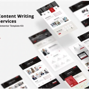 Writery - Content Writer Service Elementor Template Kit
