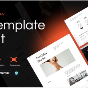 Tangan - Minimalist Portfolio Elementor Pro Template Kits