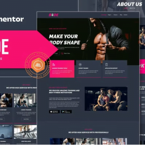 Bode - Gym & Sports Elementor Template Kit