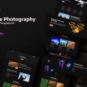 Splendid - Drone Photography Elementor Template Kit