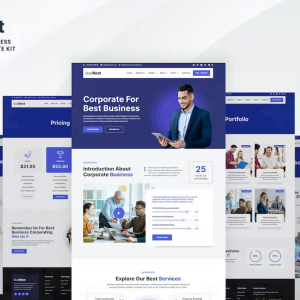 Businext - Corporate Business Elementor Template Kit