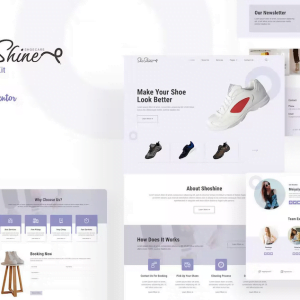 Shoshine - Cleaning Service Elementor Template Kit