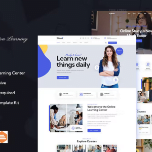 Zilom - Online Education Learning Elementor Template Kit