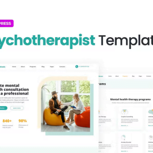Talking Minds – Psychotherapist Elementor Template Kit