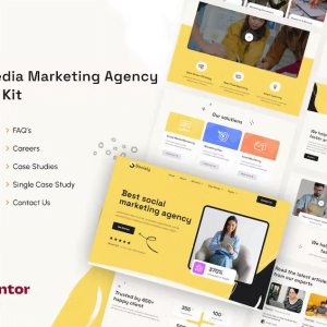 Socialy | Social Media Marketing Agency Elementor Template Kit