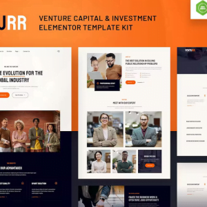 Venturr – Venture Capital & Investment Elementor Template Kit