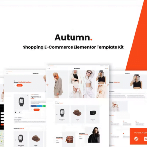 Autumn - Fashion eCommerce Elementor Template Kit