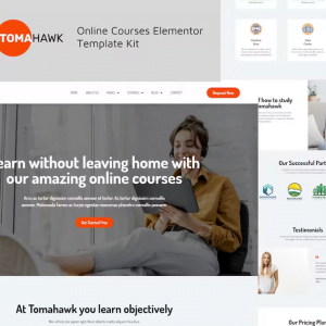 Tomahawk - Online Courses Elementor Template Kit