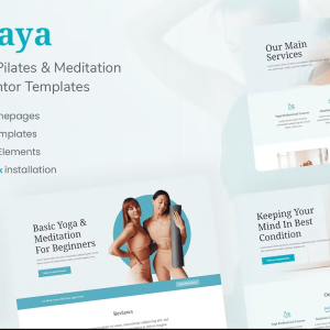 Asaya - Yoga & Meditation Elementor Kit