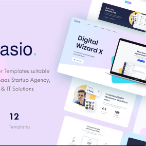 Saasio - Saas & Startup Elementor Template Kit