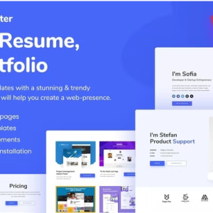 Careerster - CV/Resume Elementor Template Kit