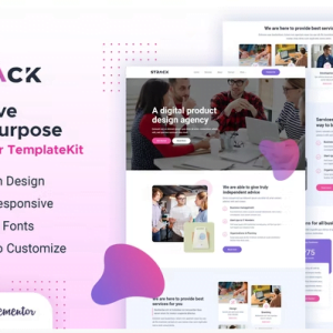STRACK Multipurpose Business | Elementor Template Kit