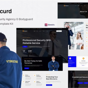 Securd - Security Agency & Bodyguard Elementor Template Kit