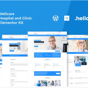 Wellcare - Hospital & Clinic Elementor Template Kit