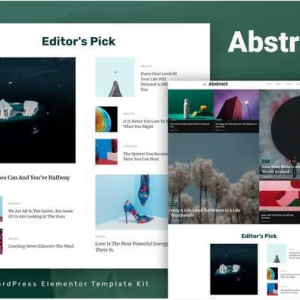 Abstract – Blog & Magazine Elementor Template Kit