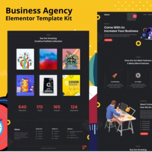 Aleos - Business Agency Elementor Template Kit