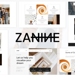 Zanine - Architecture Agency Elementor Template Kit