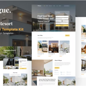 Villague - Private Villa & Resort elementor Template Kit
