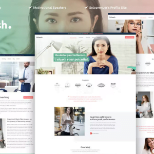 Unleash - Life Coach Elementor Template Kit