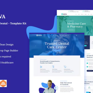 Seeva - Medical & Dental Elementor Template Kit