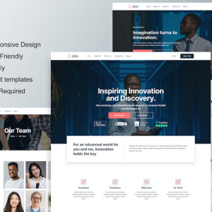 Zelo - Startup Business & Technology Company Elementor Template Kit