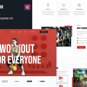 Sportstar - Fitness & Gym Elementor Template Kit