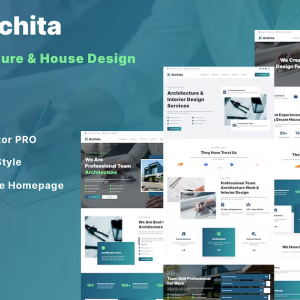 Archita - Architecture & Interior Design Elementor Template Kit