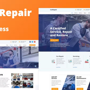 CarRepair - Local Business Template Kit