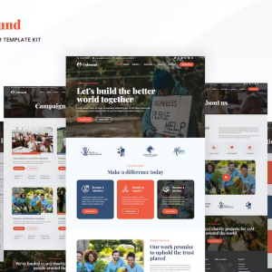 Unbound - Charity & Nonprofit Elementor Template Kit