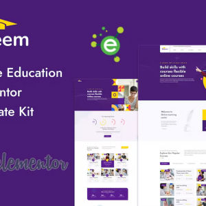 Taleem - Online Education Elementor Template Kit