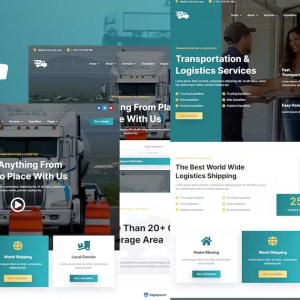 Antar - Transportation & Logistics Elementor Template Kit