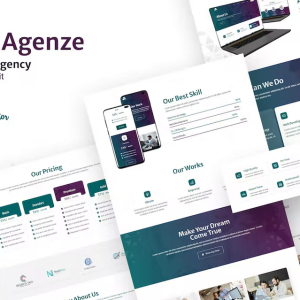 Agenze - The Digital Agency Elementor Template Kit