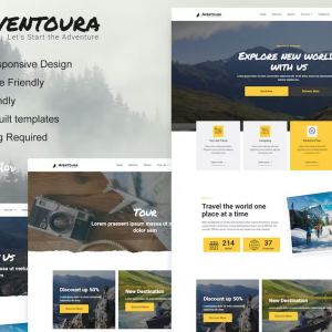 Aventoura - Travel & Tour Agency Elementor Template Kit