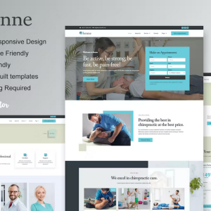 Bonne - Chiropractic & Physiotherapy Elementor Template Kit