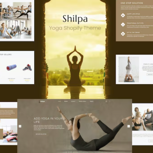 Shilpa - Yoga Store & Fitness Shopify Theme