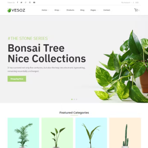 Vesoz - Plants And Nursery Shopify Theme