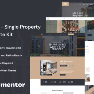 Aports - Single Property Elementor Template Kit