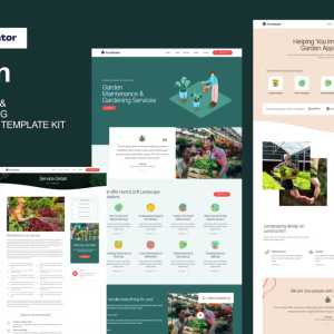 Brian - Gardening & Landscaping Elementor Template Kit