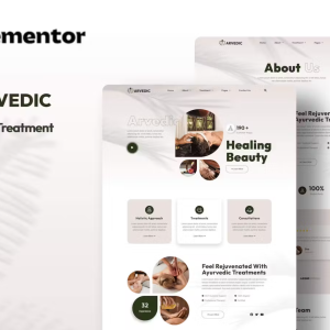 Arvedic - Beauty Treatment Elementor Template Kit