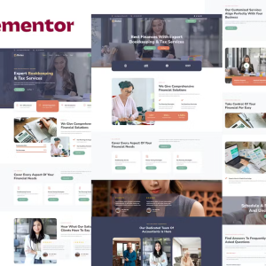 Butax - Tax Service & Financial Advisor Elementor Template Kit