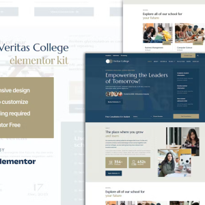 Veritas - University and School Elementor Template Kit