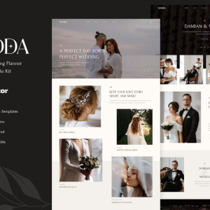 Wedda - Wedding & Wedding Planner Elementor Template Kit
